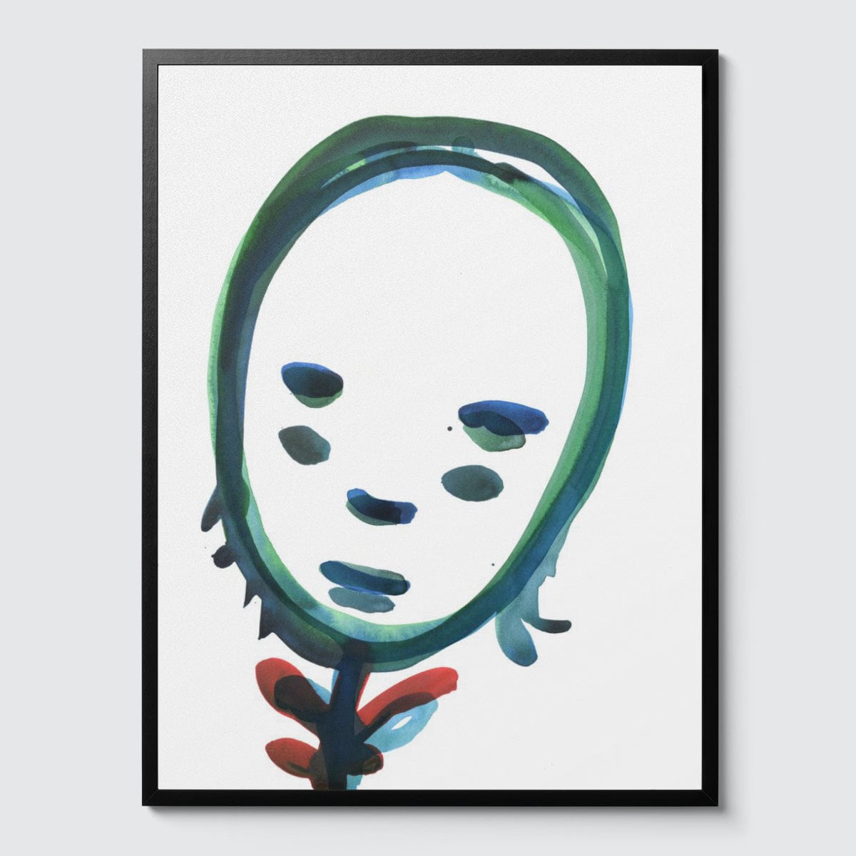 Room Fifty 24 x 32 (60 x 80cm) / Framed Prints black Jan Rothuizen - Fusion