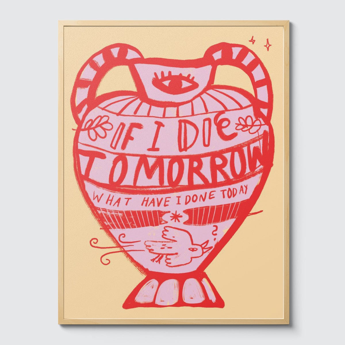 Room Fifty 24 x 32 (60 x 80cm) / Framed Prints natural Anna Kiosse Tomorrow