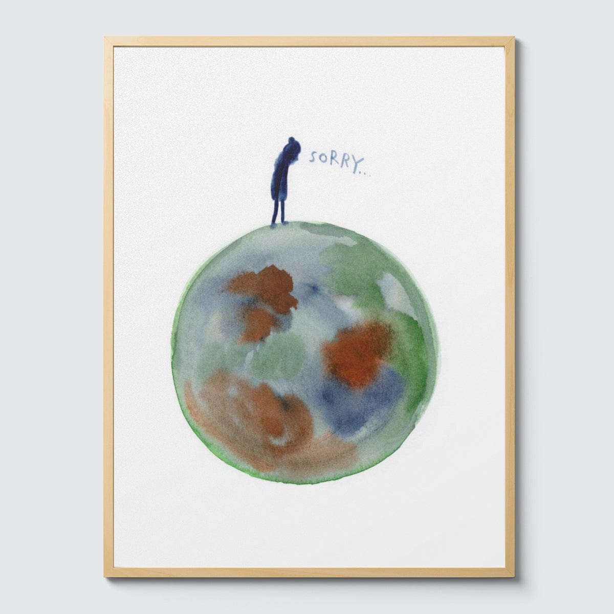 Room Fifty 24 x 32 (60 x 80cm) / Framed Prints natural Claudie de Cleen - Sorry