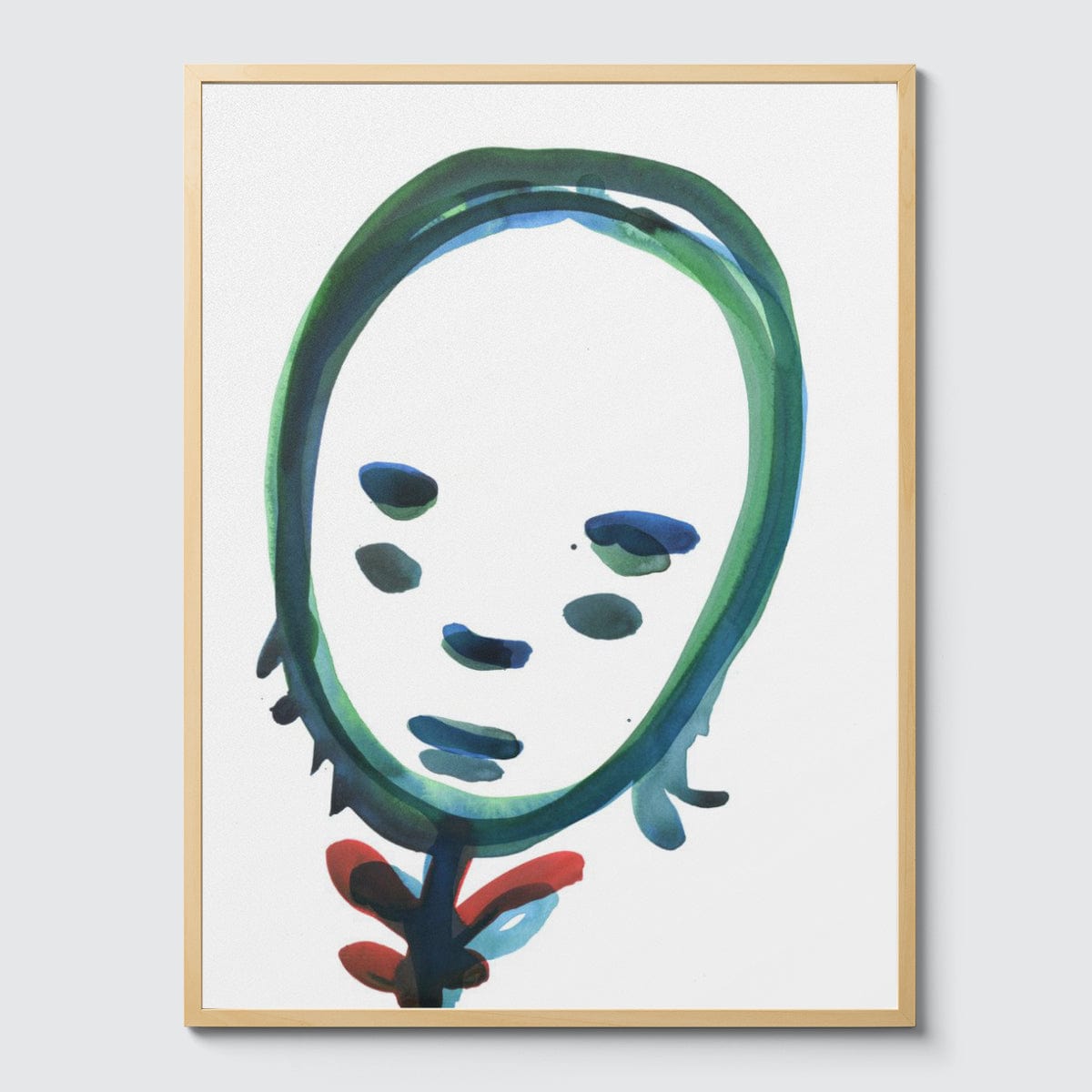 Room Fifty 24 x 32 (60 x 80cm) / Framed Prints natural Jan Rothuizen - Fusion