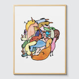 Room Fifty 24 x 32 (60 x 80cm) / Framed Prints natural Paul Faassen | The Mob