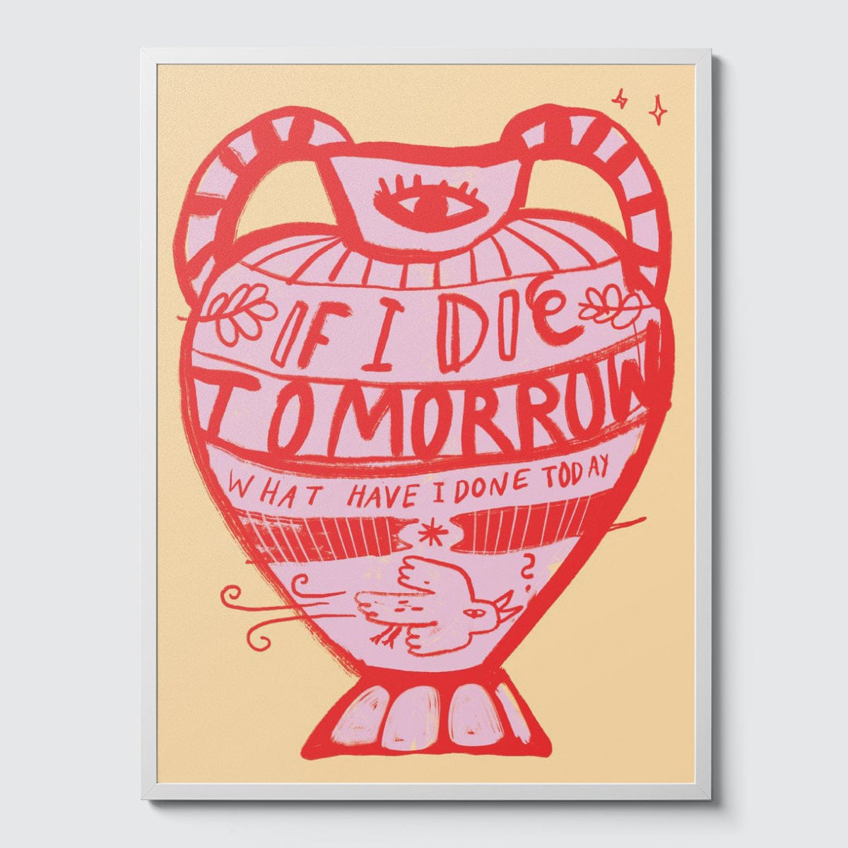 Room Fifty 24 x 32 (60 x 80cm) / Framed Prints white Anna Kiosse Tomorrow