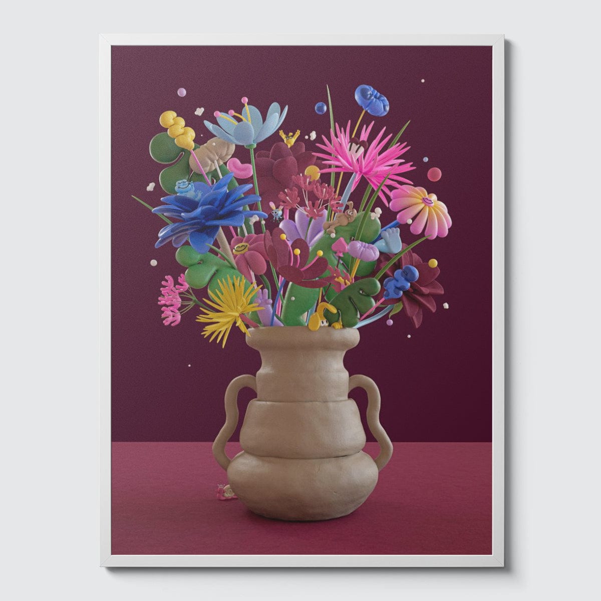 Room Fifty 24 x 32 (60 x 80cm) / Framed Prints white Eva Cremers| Flora and Fauna