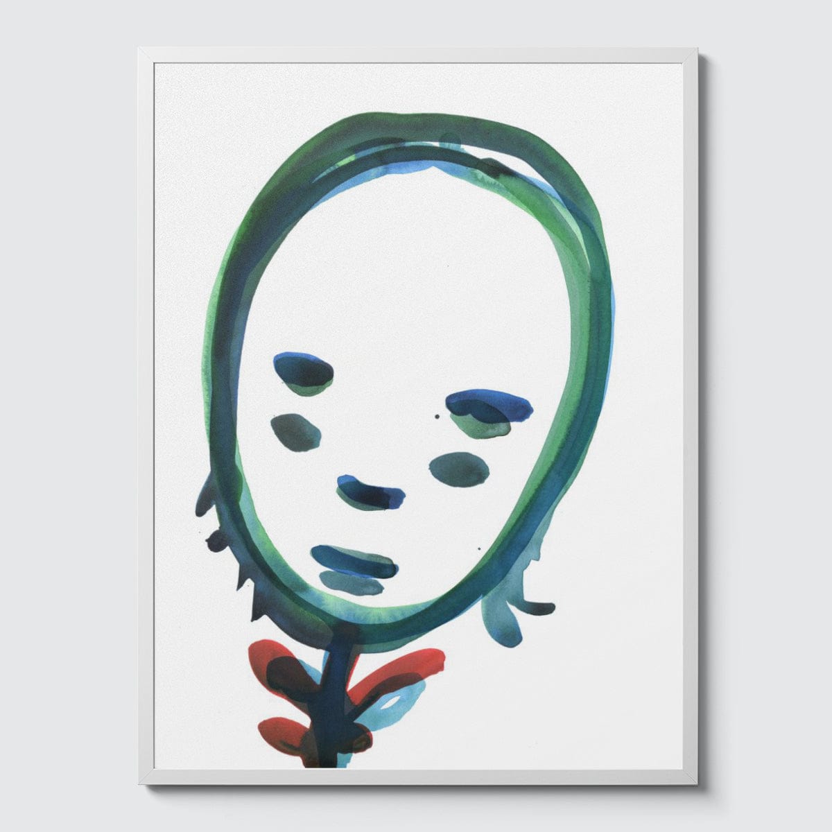 Room Fifty 24 x 32 (60 x 80cm) / Framed Prints white Jan Rothuizen - Fusion