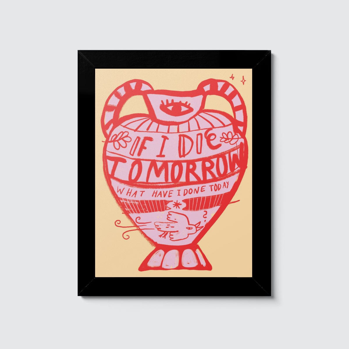 Room Fifty 6 x 8 (15 x 20cm) / Framed Prints black Anna Kiosse Tomorrow