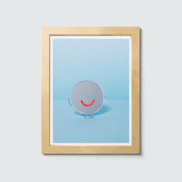 Room Fifty 6 x 8 (15 x 20cm) / Framed Prints natural Monique Broring - Be Happy (omlaut)