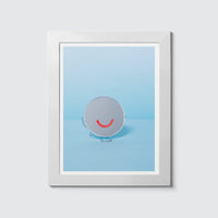 Room Fifty 6 x 8 (15 x 20cm) / Framed Prints white Monique Broring - Be Happy (omlaut)
