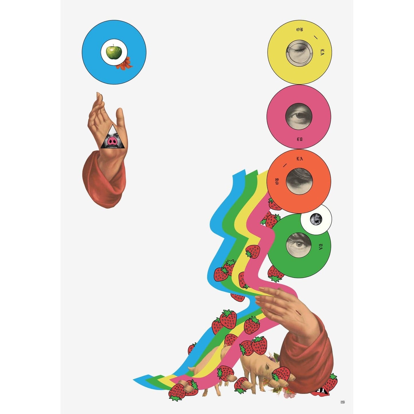 Room Fifty 16.5 x 23.4 (A2) (42 x 59.4cm) / Enhanced Matt Art Ob-La-Di, Ob-La-Da | Matt Dorfman