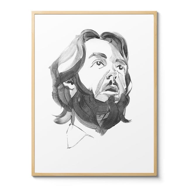 Room Fifty 24 x 32 (60 x 80cm) / Framed Prints Natural I've Got a Feeling | Von