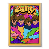 Room Fifty 24 x 32 (60 x 80cm) / Framed Prints Natural The Beatles and the Walrus | Tiago Majuelos