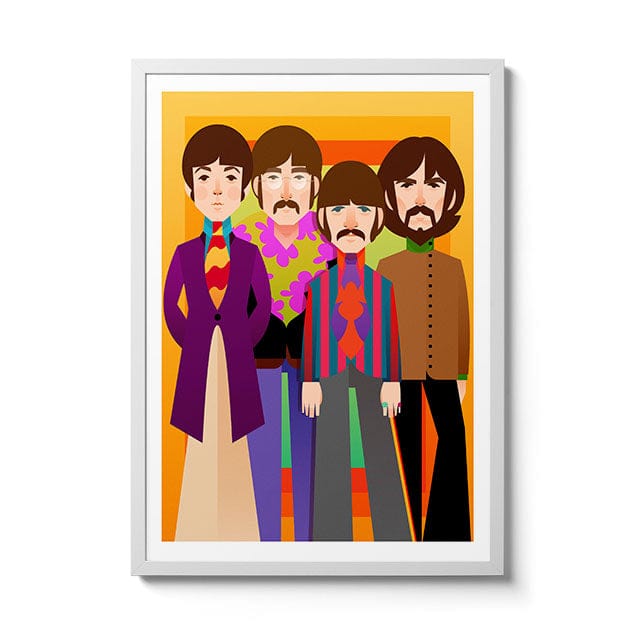 Room Fifty 16.5 x 23.4 (A2) (42 x 59.4cm) / Framed Prints White All Together Now | Stanley Chow