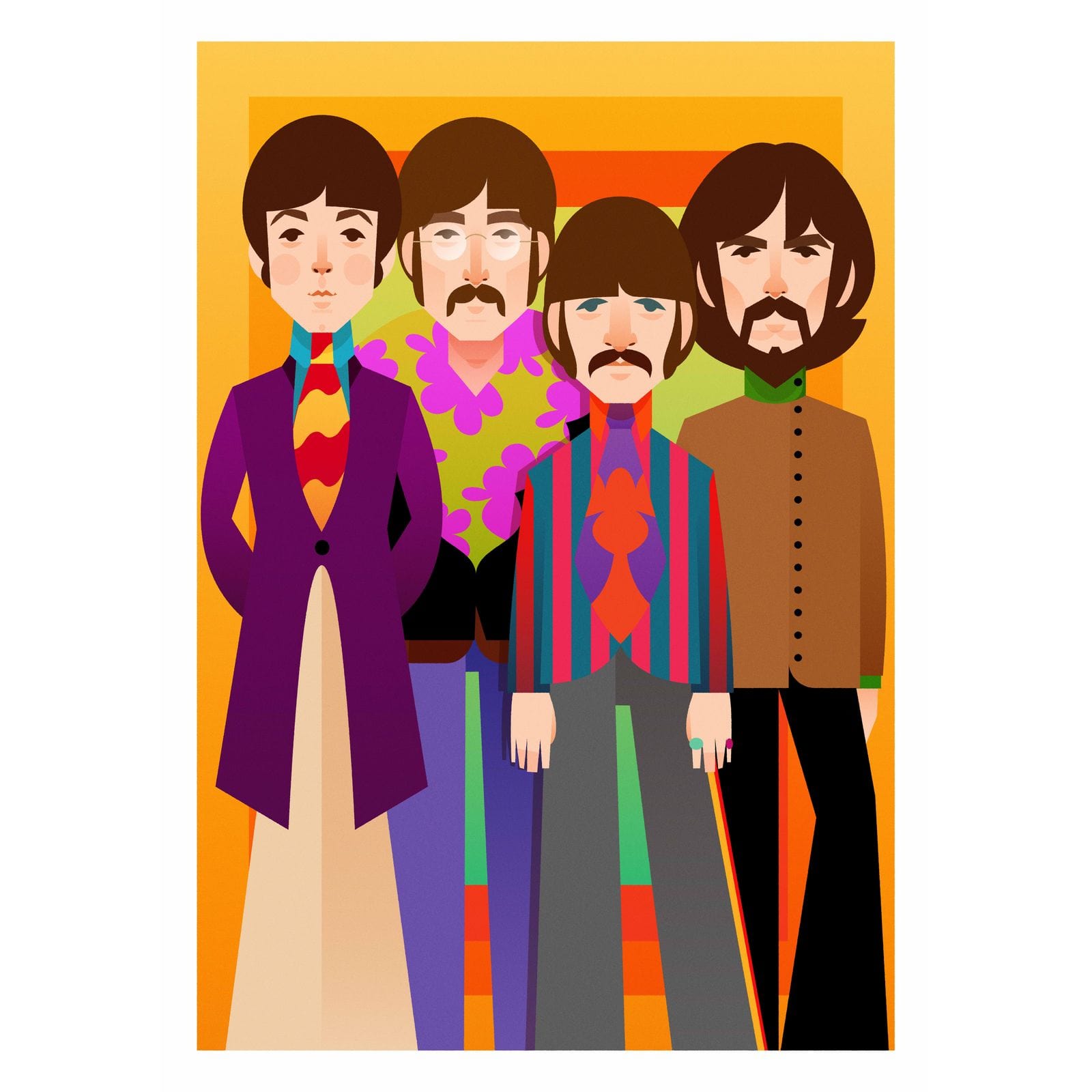 Room Fifty 16.5 x 23.4 (A2) (42 x 59.4cm) / Enhanced Matt Art All Together Now | Stanley Chow