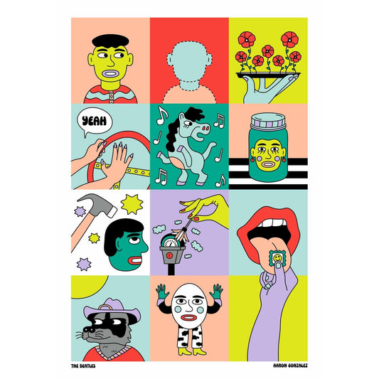 Room Fifty 16.5 x 23.4 (A2) (42 x 59.4cm) / Enhanced Matt Art It's All Too Much | Aaron Gonzalez