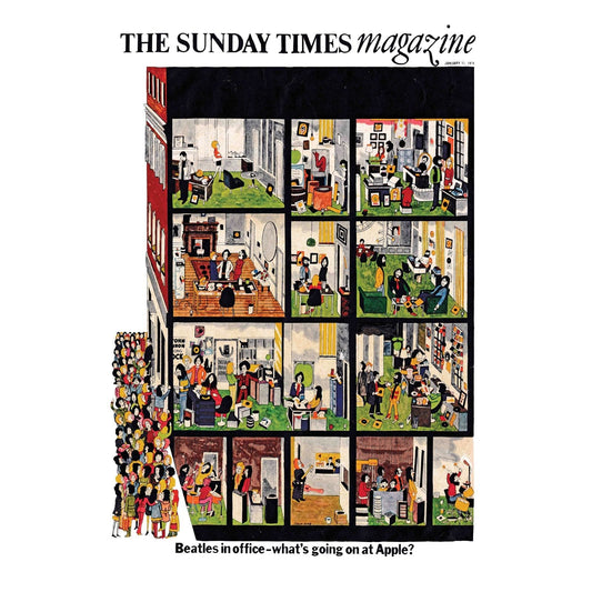 Room Fifty 18 x 24 (45 x 60cm) / Enhanced Matt Art Sunday Times Magazine January 1970 | Colin King