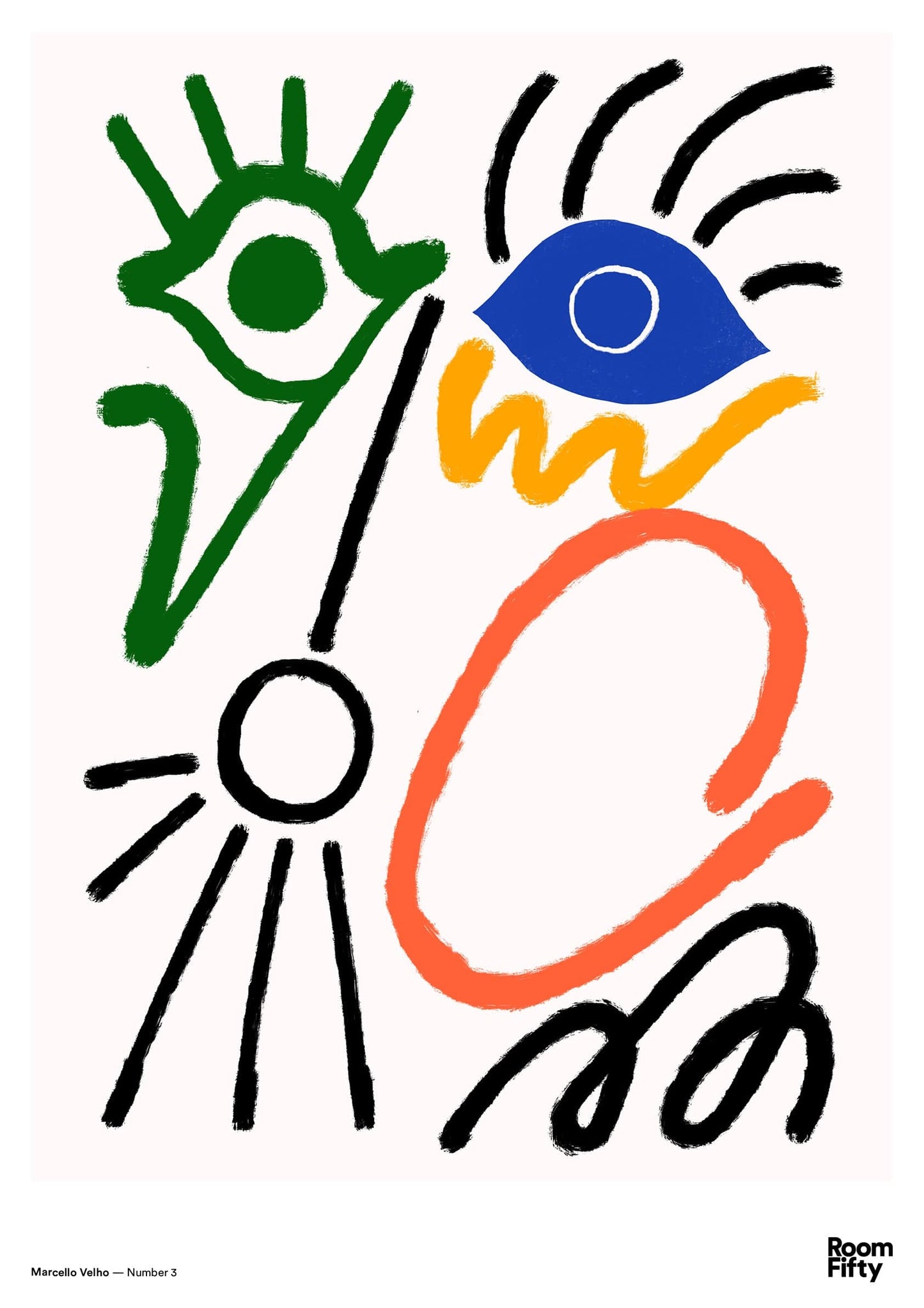 Captain Cyan Poster A2 (42x59.4cm) Anna Haifisch | Pool | Poster