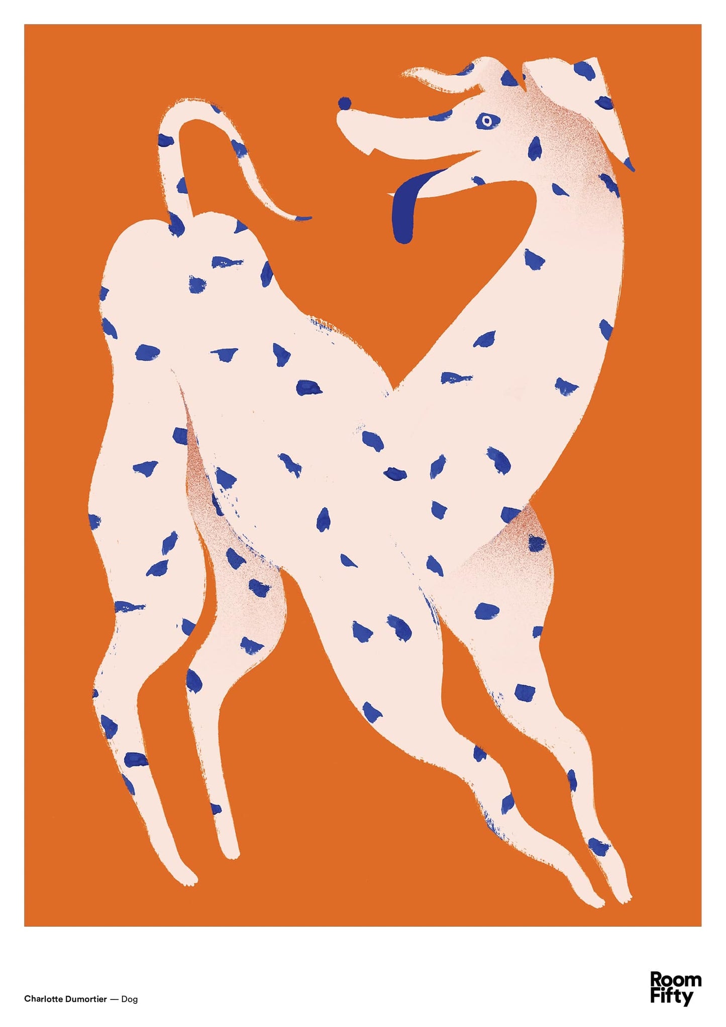 Captain Cyan Poster A2 (42x59.4cm) Charlotte Dumortier | Dog | Poster