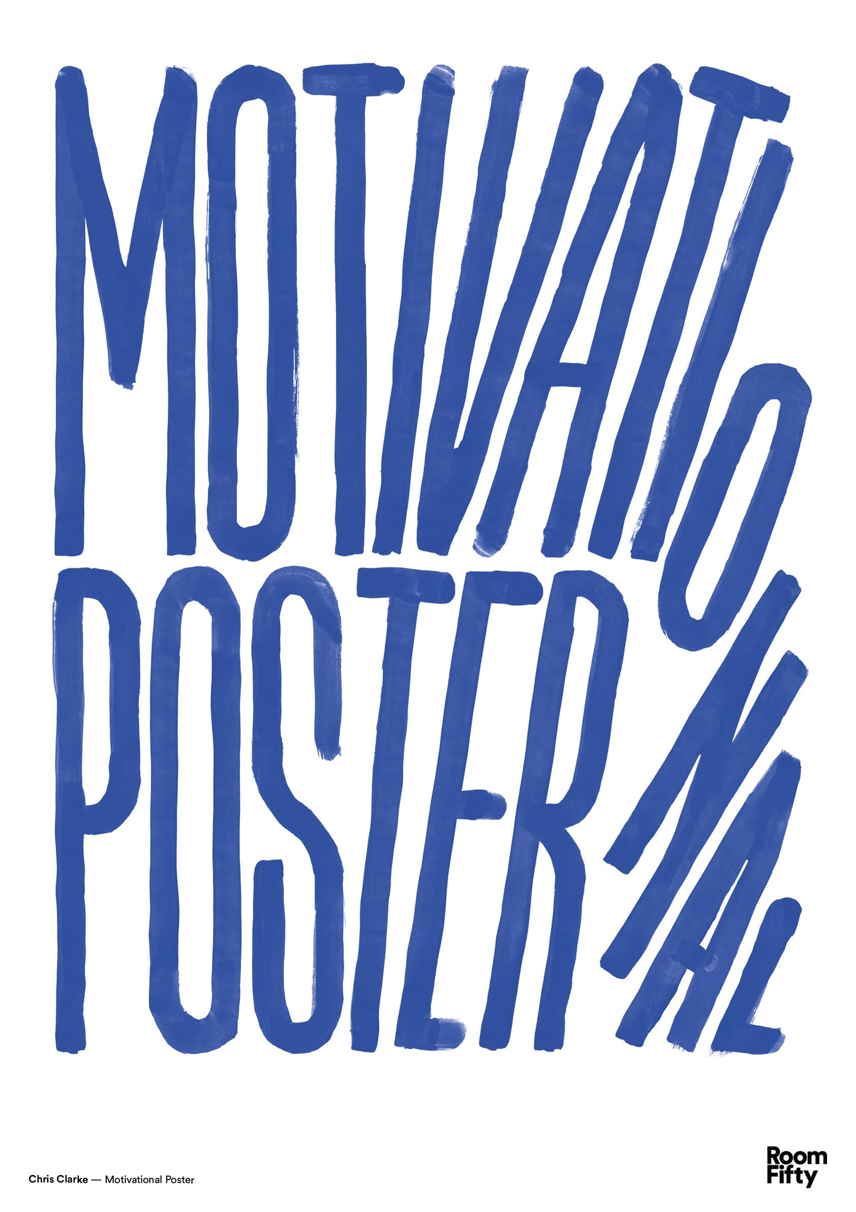 Captain Cyan Poster A2 (42x59.4cm) Chris Clarke | Motivational Poster | Poster