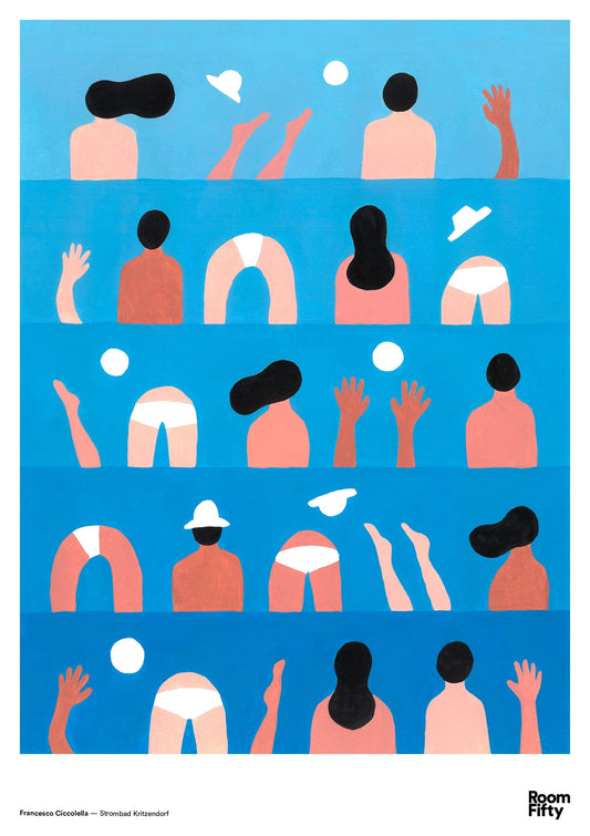 Captain Cyan Poster A2 (42x59.4cm) Francesco Cicollela | Strombad Kritzendorf | Poster