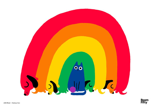 Captain Cyan Poster A2 (42x59.4cm) John Bond | Rainbow Fam | Poster