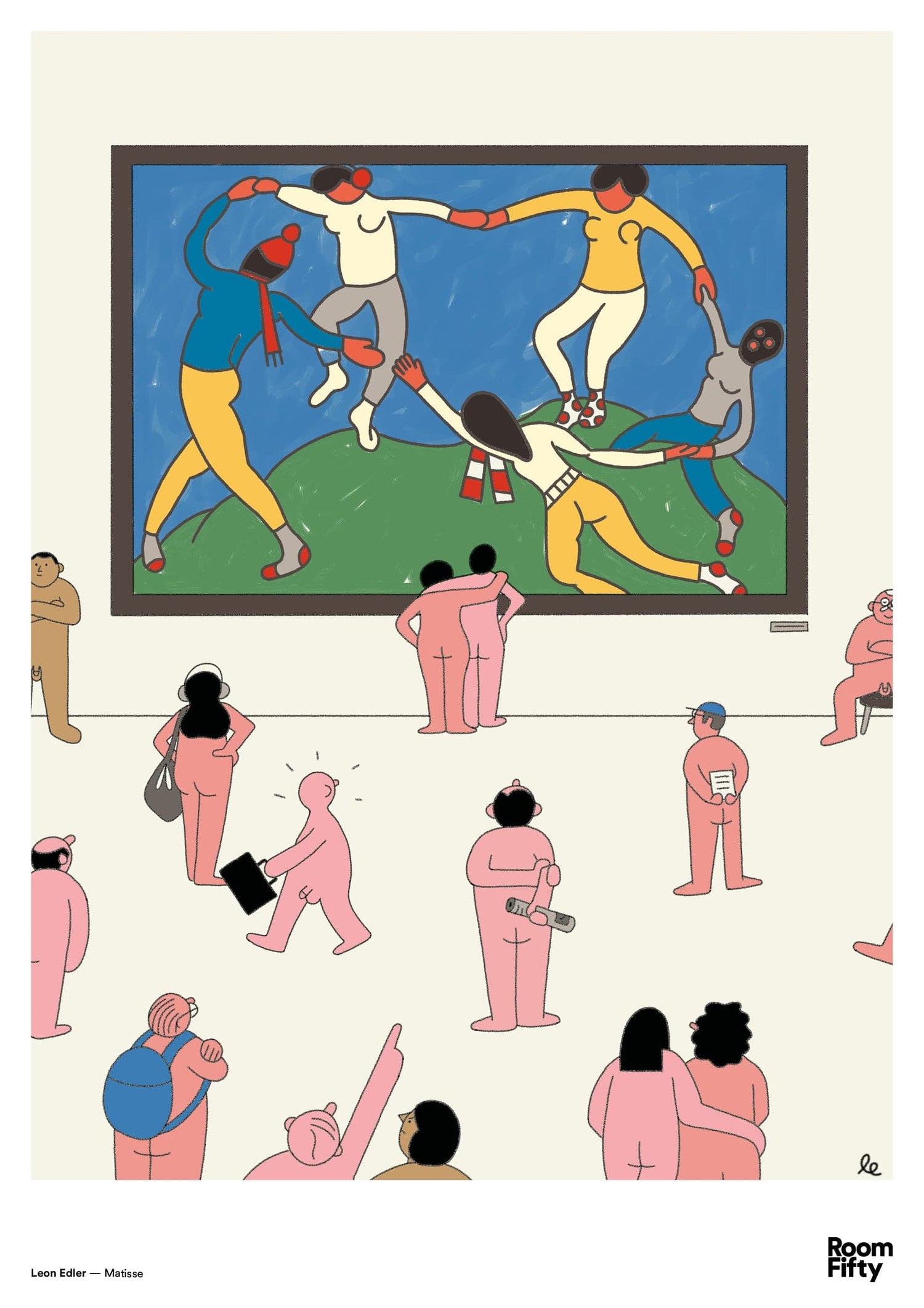 Captain Cyan Poster A2 (42x59.4cm) Leon Edler | Matisse | Poster