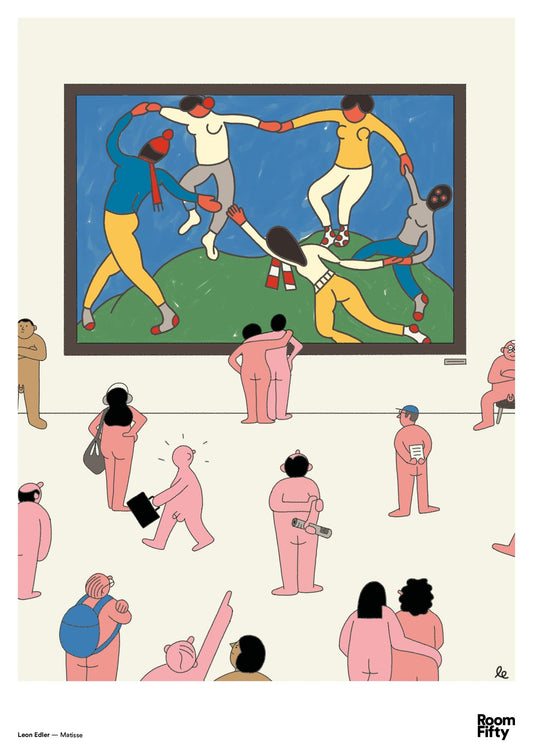 Captain Cyan Poster A2 (42x59.4cm) Leon Edler | Matisse | Poster