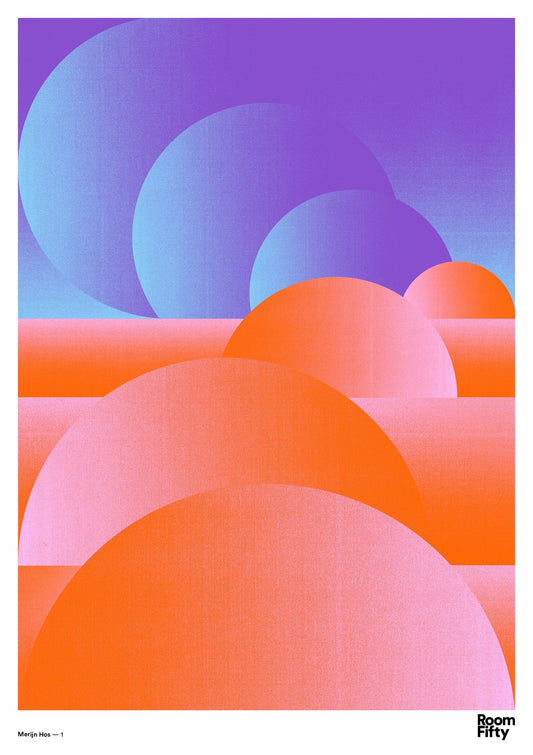 Captain Cyan Poster A2 (42x59.4cm) Merjin Hos | 1 | Poster