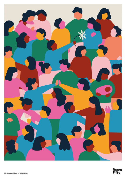 Captain Cyan Poster A2 (42x59.4cm) Myrium Van Neste | Bright Days | Poster