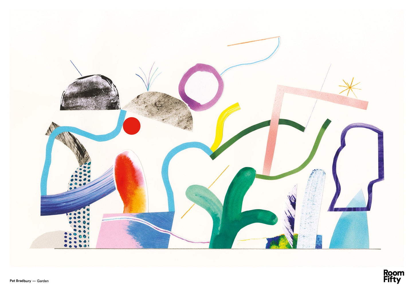 Captain Cyan Poster A2 (42x59.4cm) Pat Bradbury | Garden | Poster