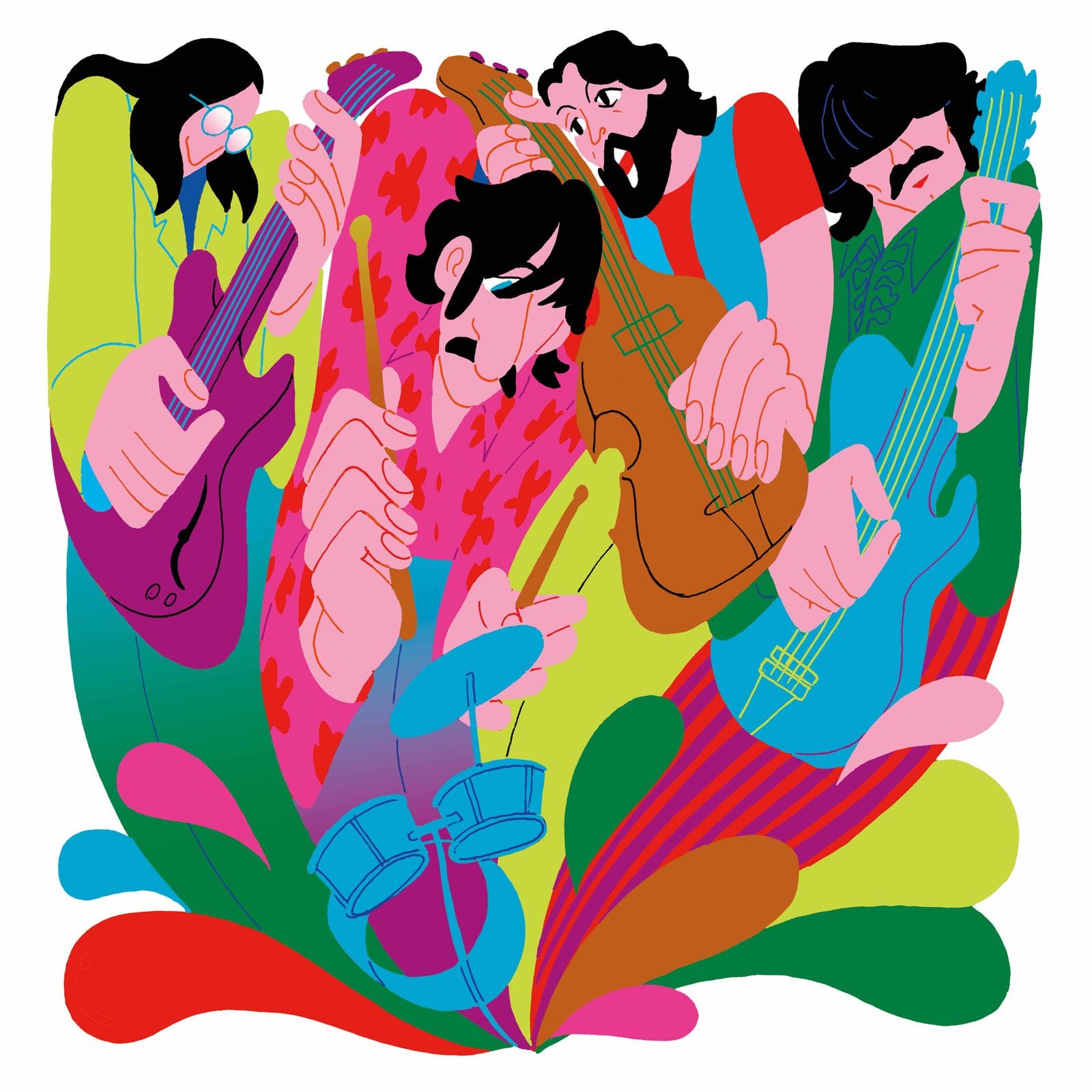 Room Fifty 12 x 12 (30 x 30cm) / Enhanced Matt Art The Flow | Zeloot (Eline Van Dam)