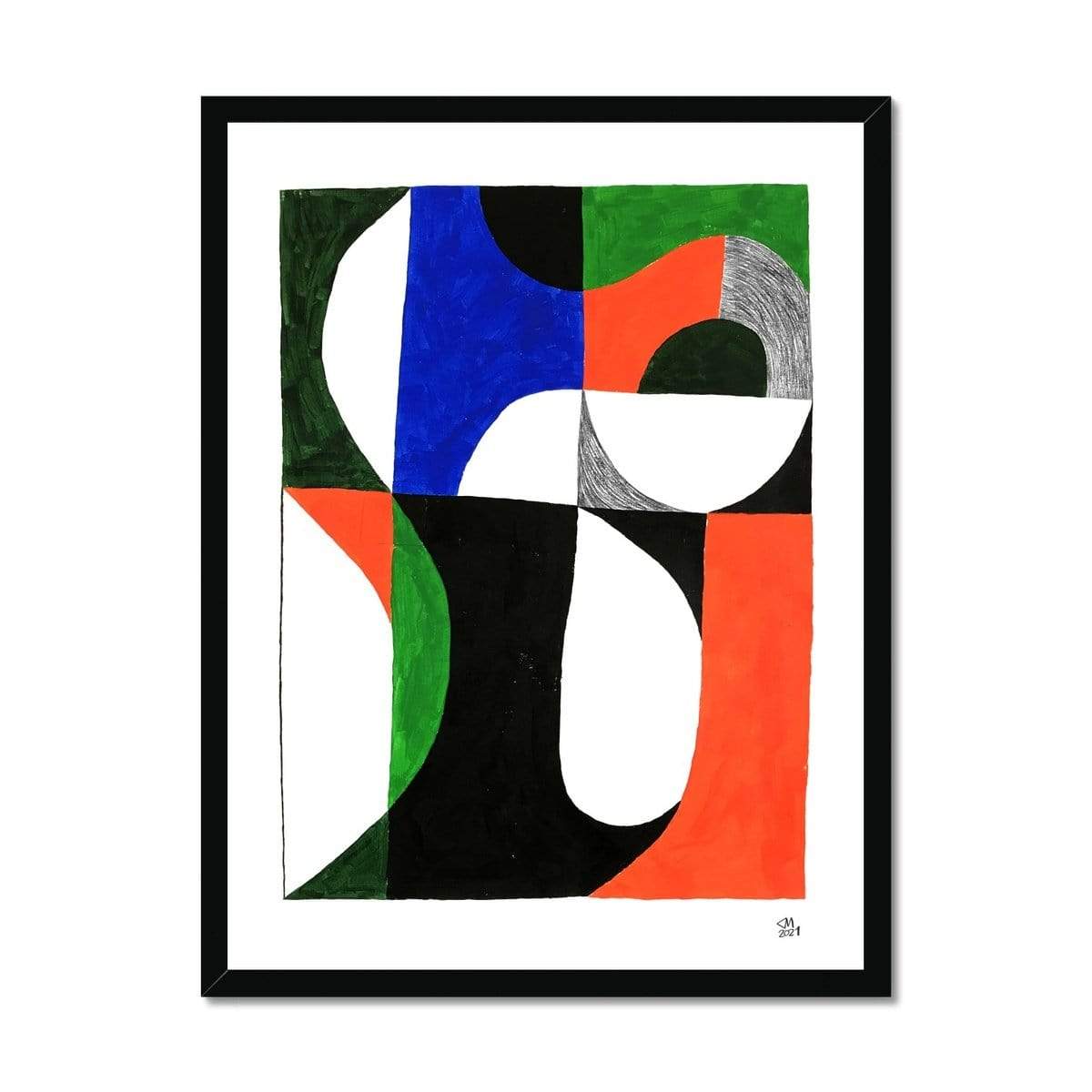 Prodigi Fine art 12"x16" / Black Frame Sergiy Maidukov | Untitled