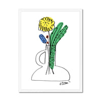 Prodigi Fine art 12"x16" / White Frame Ohara Hale | Flowers