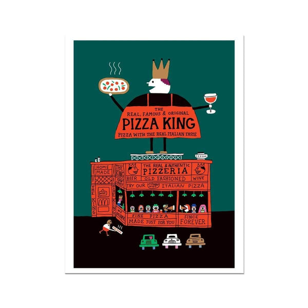 Prodigi Fine art 18"x24" Benoit Tardif | Pizza King 03