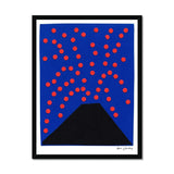Prodigi Fine art 18"x24" / Black Frame Ben Hickey | Volcano