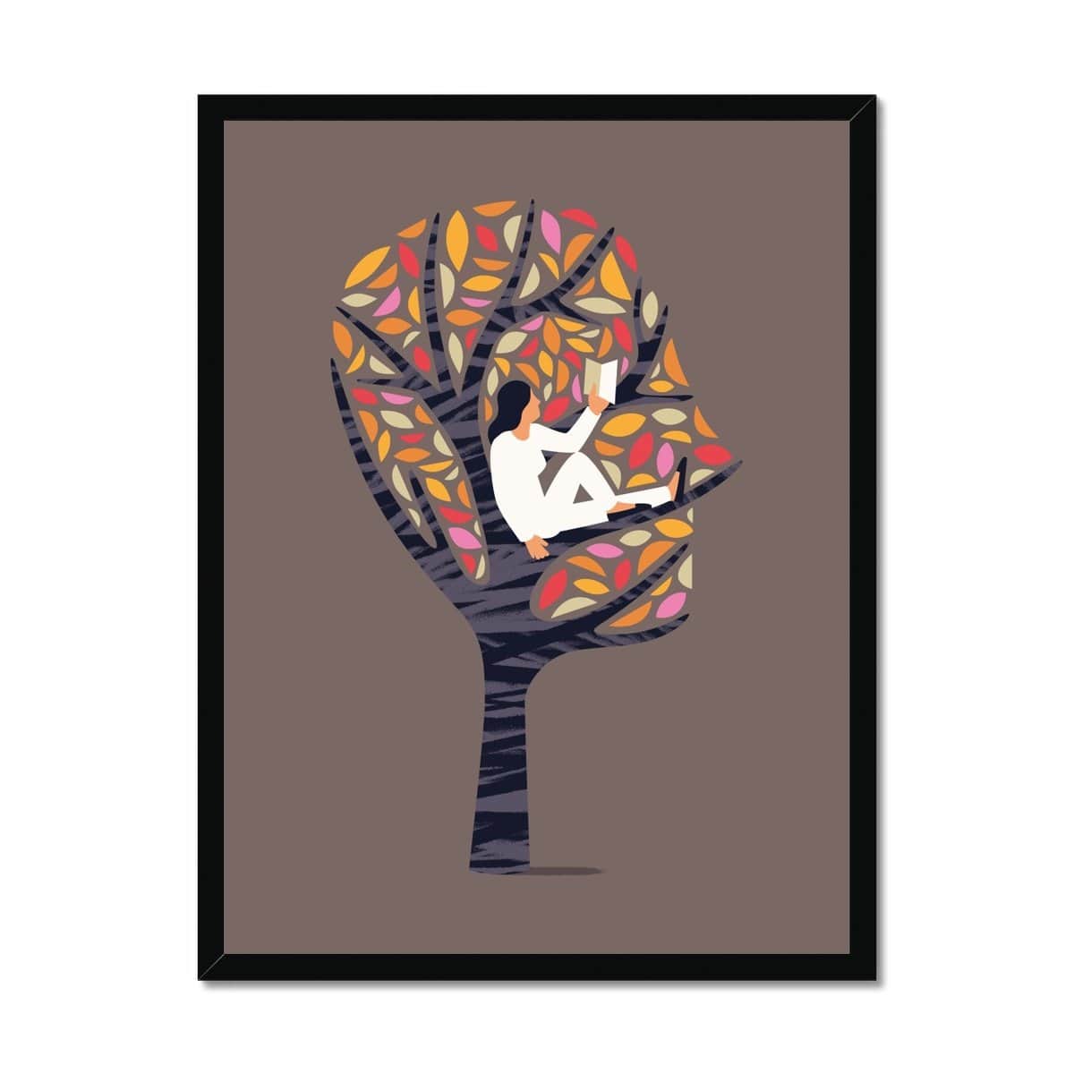 Prodigi Fine art 18"x24" / Black Frame Francesco Ciccolella | Head Number 2