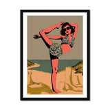 Prodigi Fine art 18"x24" / Black Frame Nicole Rifkin | Sunbronzed Beach Bod