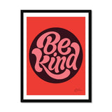 Prodigi Fine art 18"x24" / Black Frame Rachel Joy Price | Be Kind