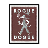Prodigi Fine art 18"x24" / Black Frame Rogue Dogue Framed Print