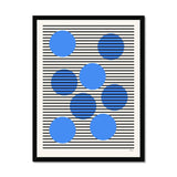 Prodigi Fine art 18"x24" / Black Frame Ryan Carl | Circles and Stripes