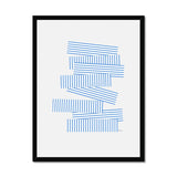 Prodigi Fine art 18"x24" / Black Frame Ryan Carl | Stack of Stripes