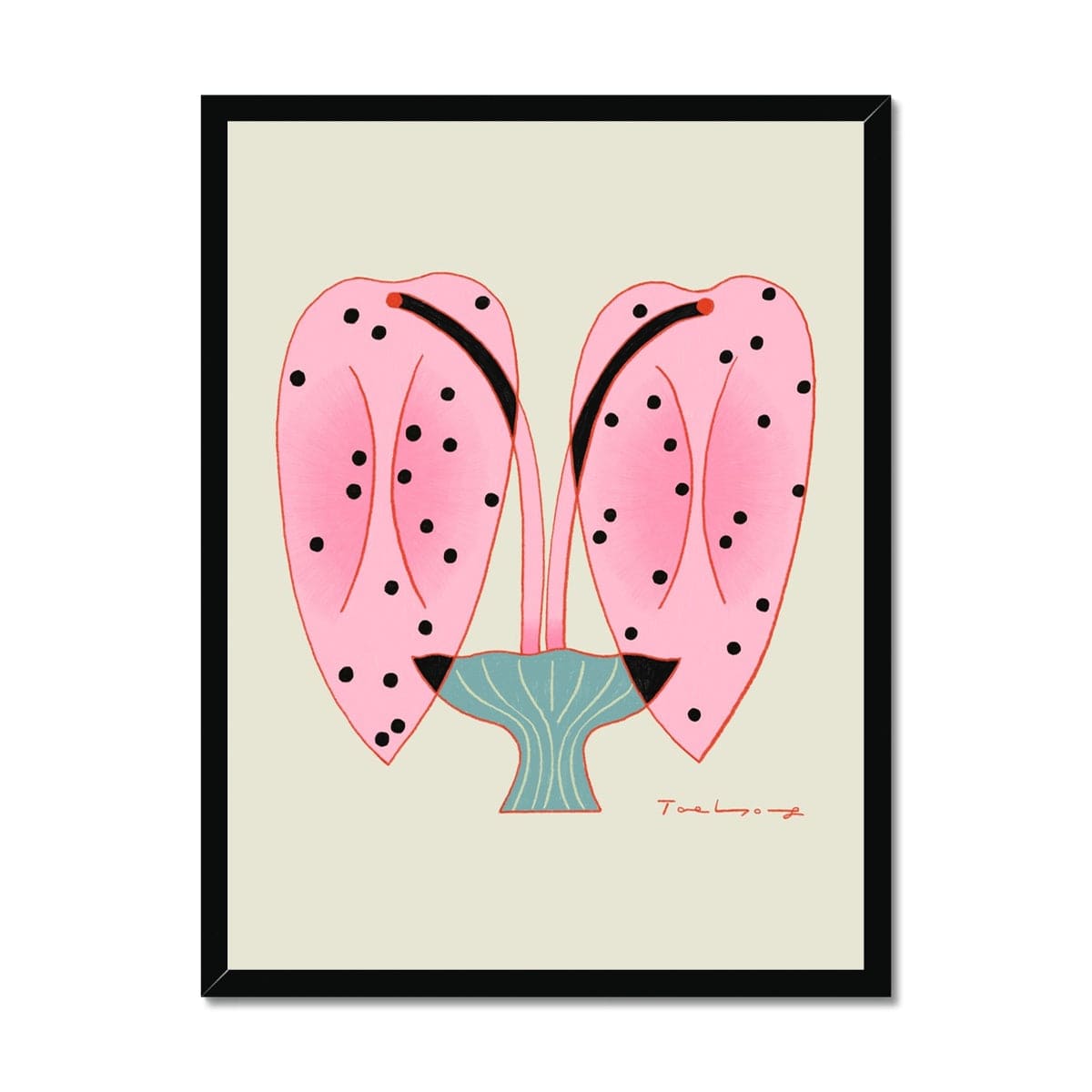 Prodigi Fine art 18"x24" / Black Frame Taehyoung Maria Jeon