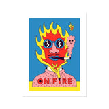 Prodigi Fine art 18"x24" Jango Jim | On Fire