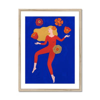Prodigi Fine art 18"x24" / Natural Frame Agathe Singer | Jongleuse