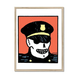 Prodigi Fine art 18"x24" / Natural Frame Alain Pilon | Police Officer