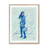 Prodigi Fine art 18"x24" / Natural Frame Josh Cochran | Rainy Day