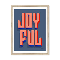 Prodigi Fine art 18"x24" / Natural Frame Rachel Joy Price | Full of Joy