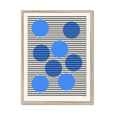 Prodigi Fine art 18"x24" / Natural Frame Ryan Carl | Circles and Stripes