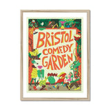 Prodigi Fine art 18"x24" / Natural Frame Sarah Mazzetti | Bristol Comedy Garden