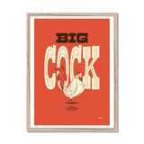 Prodigi Fine art 18"x24" / Natural Frame Timba Smits | Big Cock