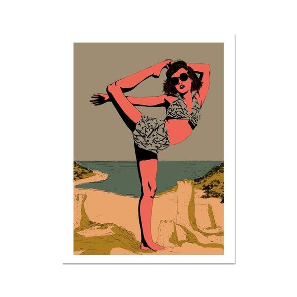 Prodigi Fine art 18"x24" Nicole Rifkin | Sunbronzed Beach Bod
