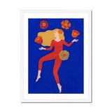 Prodigi Fine art 18"x24" / White Frame Agathe Singer | Jongleuse